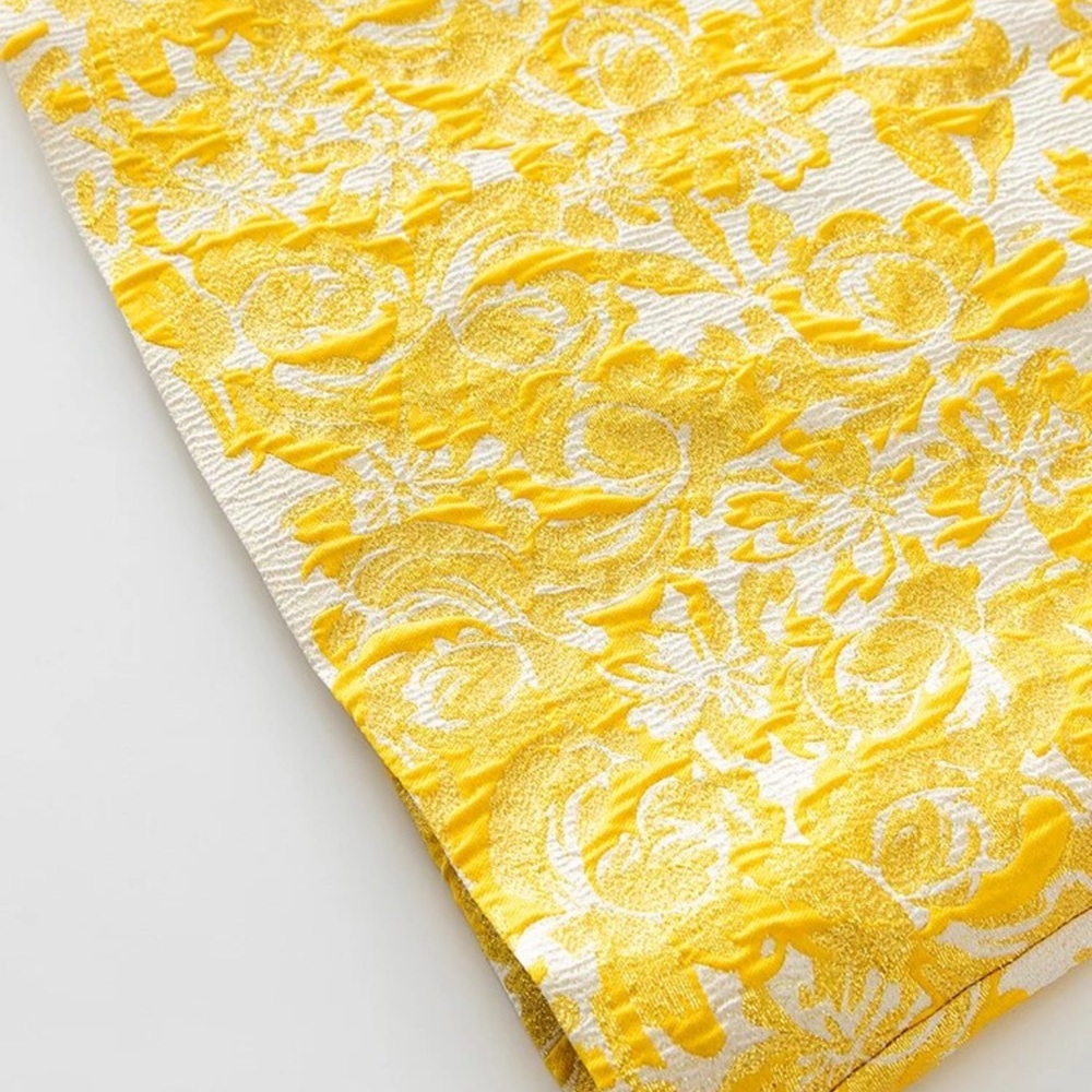 The Eylysa Gorgeous Yellow Bow Dress - Picture 10 of 13